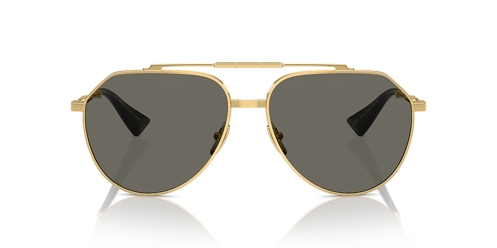ファッション通販 Dolce&Gabbana DG2302 XL (60 - 15) with Grey lenses and Gold 小物