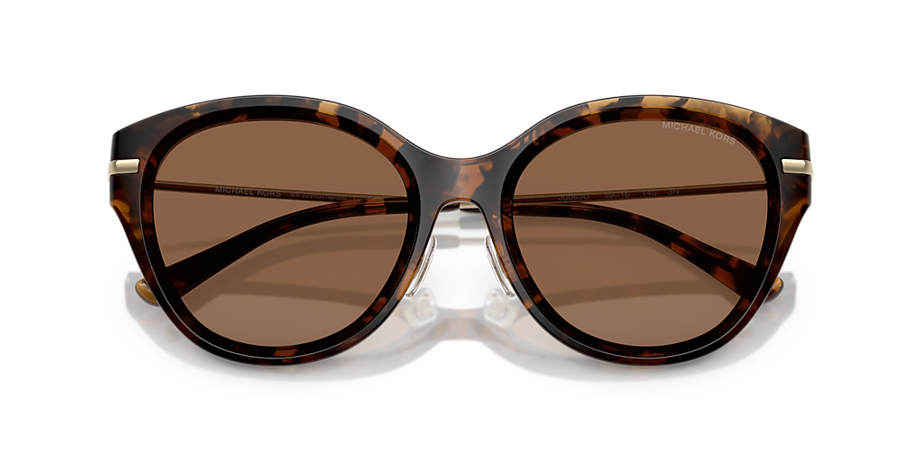 Michael Kors Tianjin XL (59 - 16) with Brown lenses and Tortoise