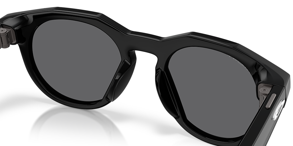 OW8002 Oakley Meta HSTN Black - Unisex Sunglasses, Prizm Black Polarized Lens