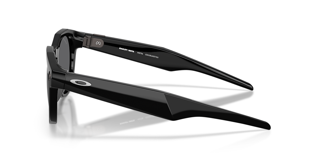OW8002 Oakley Meta HSTN Black - Unisex Sunglasses, Prizm Black Polarized Lens
