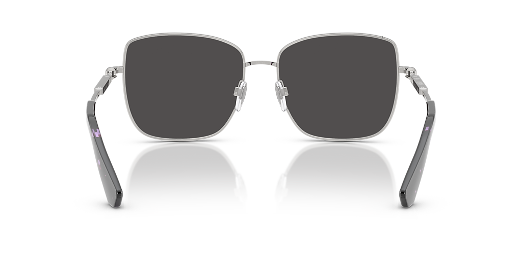 Burberry BE3158 XXL (58 - 16) with Grey lenses and Silver frame
