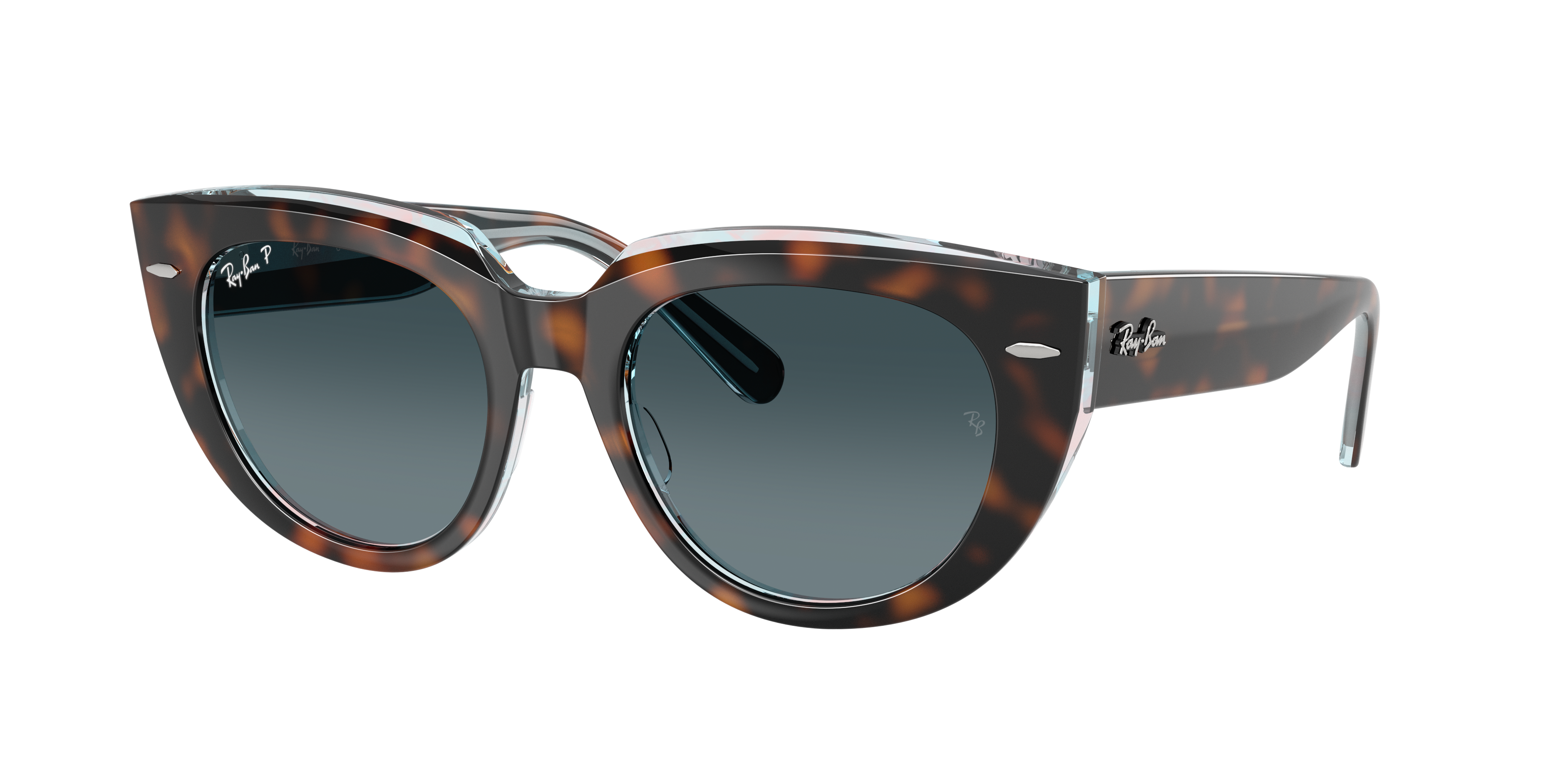 Ray Ban Ray-ban Ray-ban Doreen Rb2286 1413s3 In Blue Gradient Polar