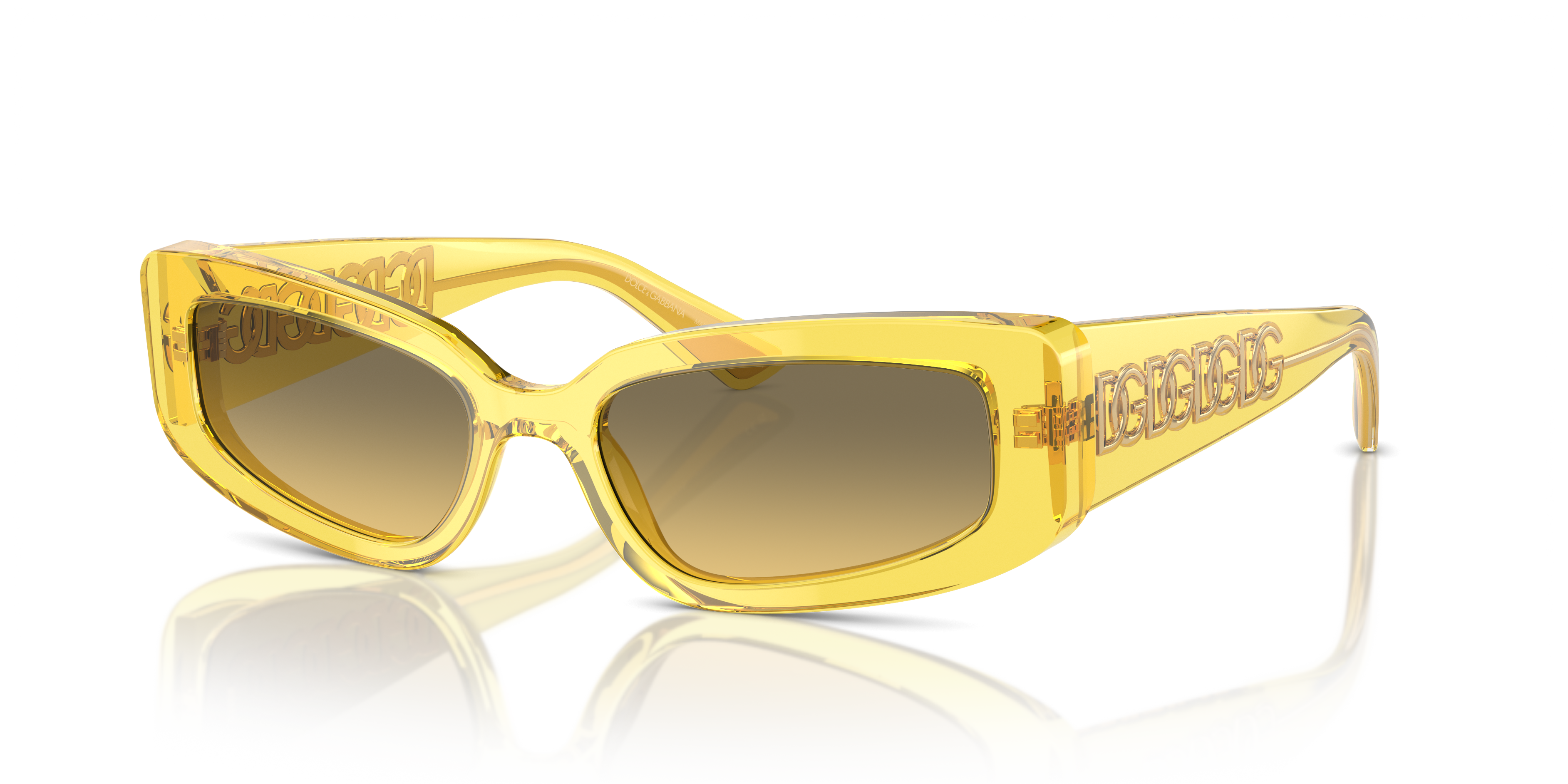 DOLCE & GABBANA キャットアイサンクラス DG4445 343311 Dolce & Gabbana™ DG4445 Cat-Eye Sunglasses | EyeOns.com