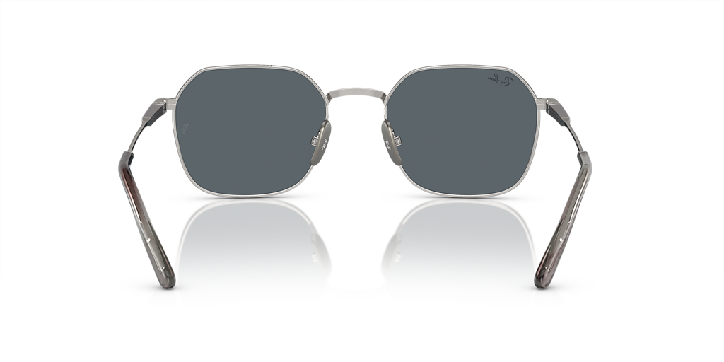 Ray-Ban RB8094 Jim Titanium M (53 - 20) with Blue lenses and
