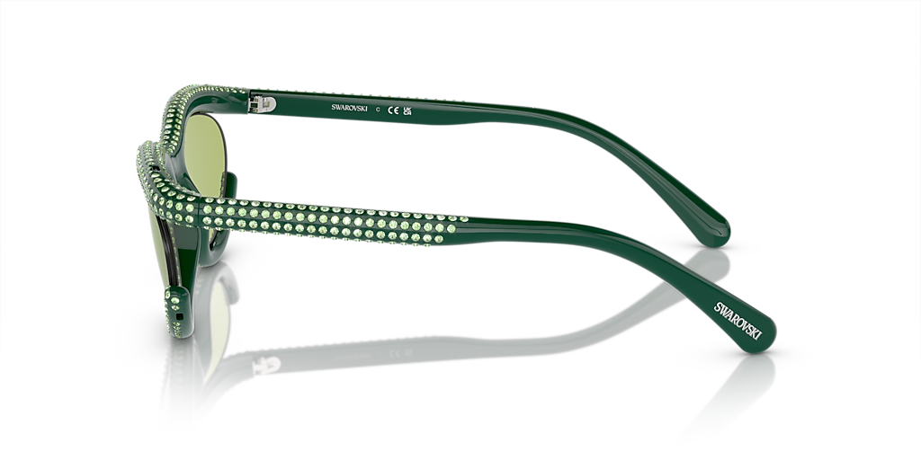Swarovski SK6006 M (54 - 22) with Green lenses and Green