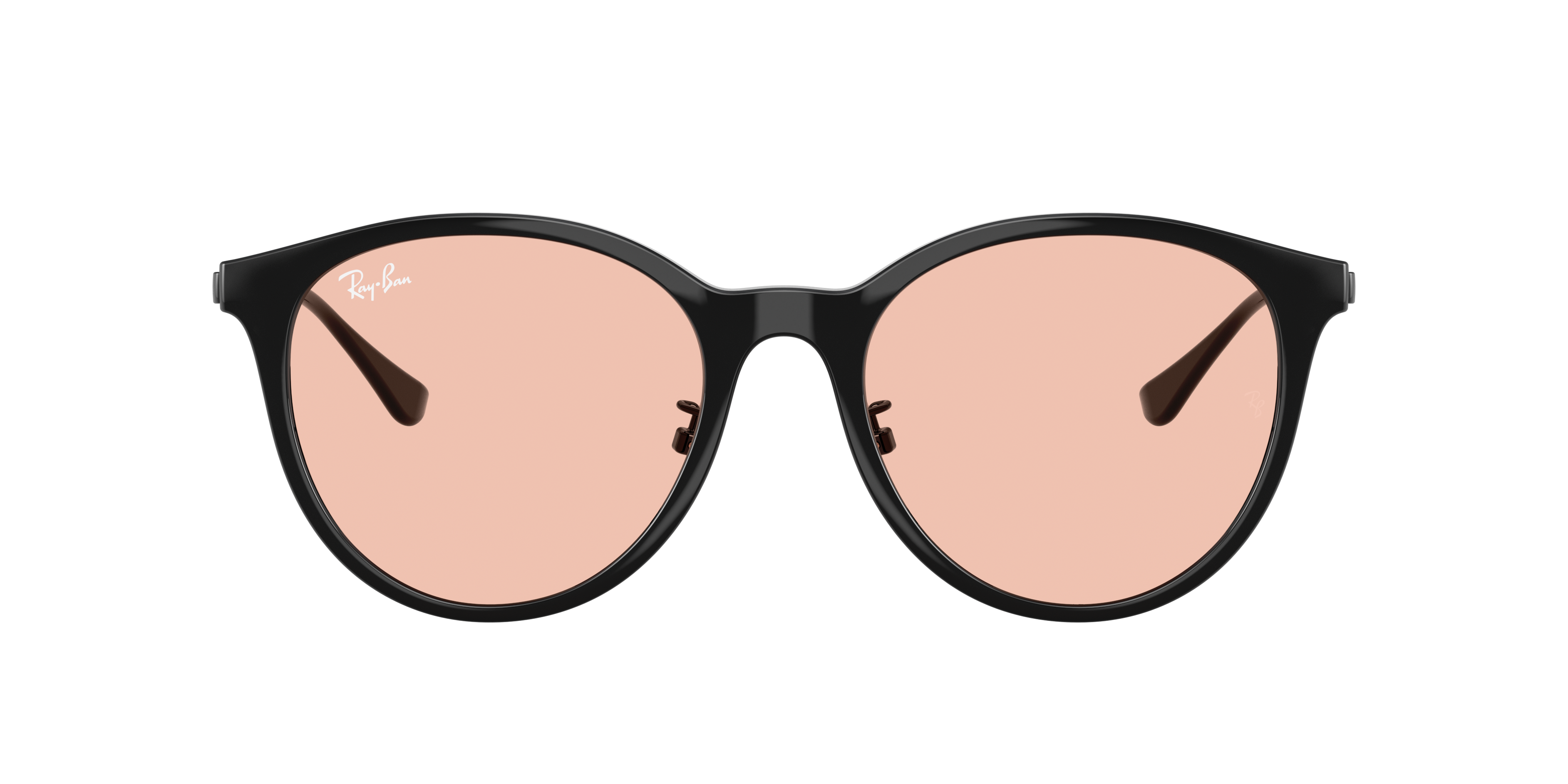 【SALE】11800→11000〔新品未使用〕Ray-Ban RB4334D Ray-Ban RB4334D XXL (55 - 19) with Pink lenses and Black frame