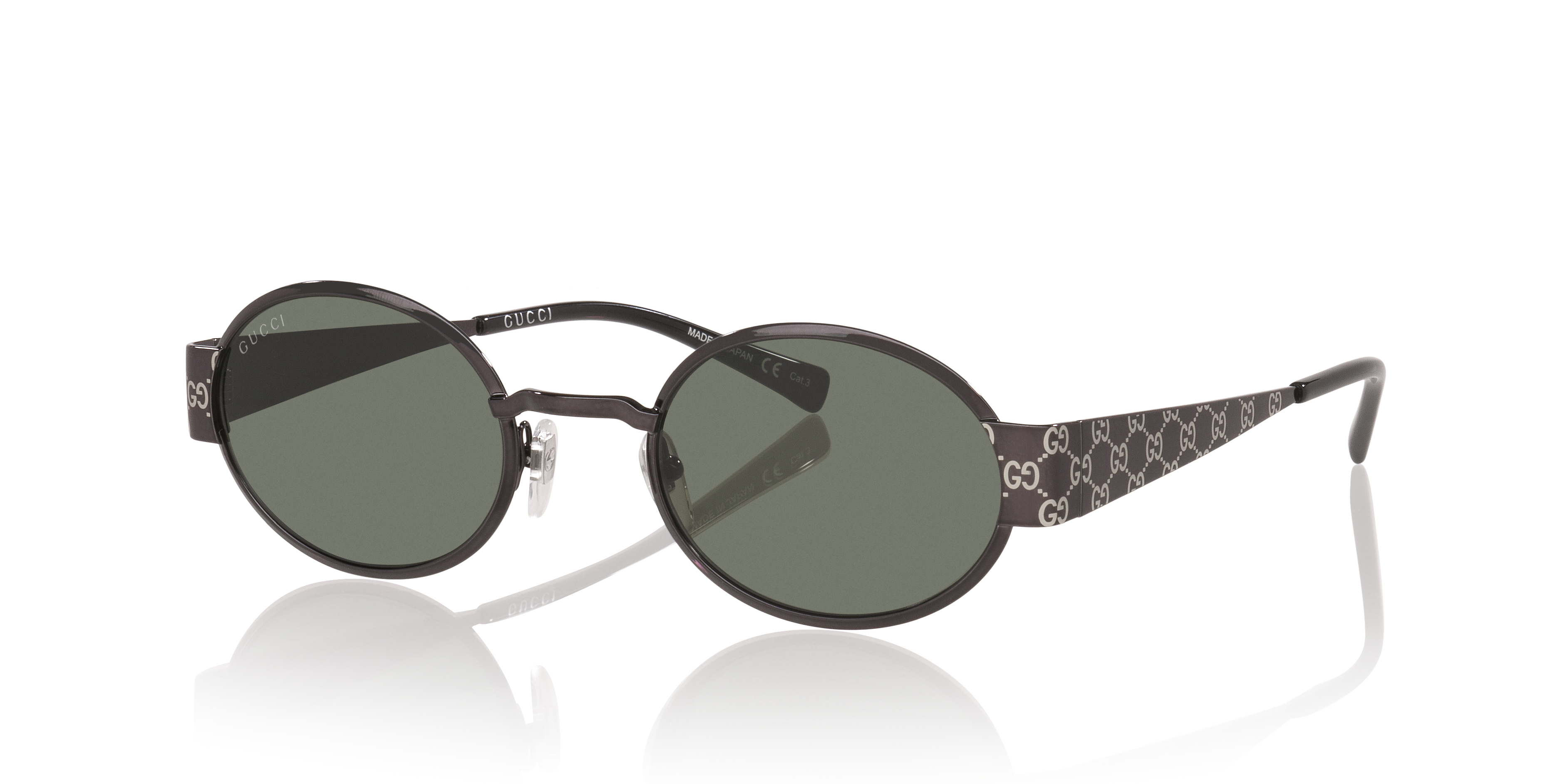 サングラス GUCCI Woman Sunglasses Silver GG1854S 002 Gucci GG1854S 002 Panthos Sunglasses Silver - eye-oo.com