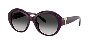 Tiffany & Co. TF4187 XL (55 - 18) with Grey lenses and Grey  display picture 2