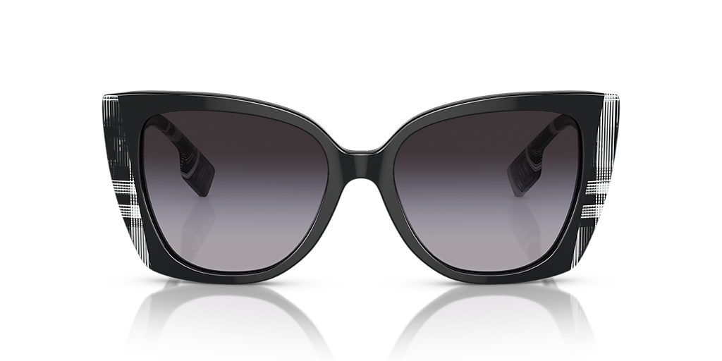 Burberry BE4393 Meryl M (54 - 17) with Grey lenses and Black