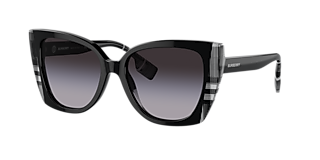 Burberry BE4375F Vanessa XL (57 - 18) with Grey lenses and  display picture 3