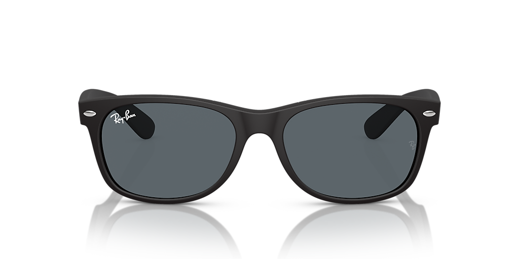 Ray-Ban New Wayfarer Classic M (55 - 18) with Blue lenses and
