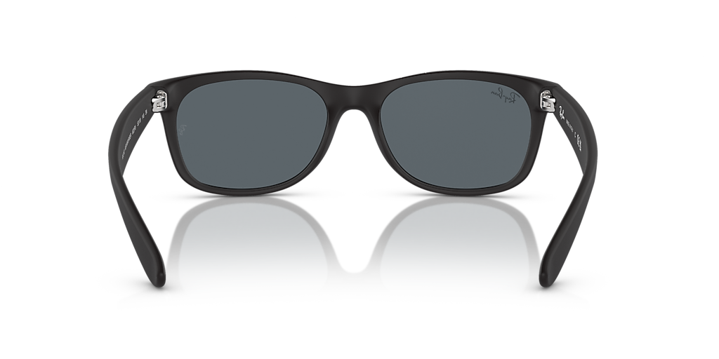 Ray-Ban RB2132 New Wayfarer Classic M (55 - 18) with Blue lenses