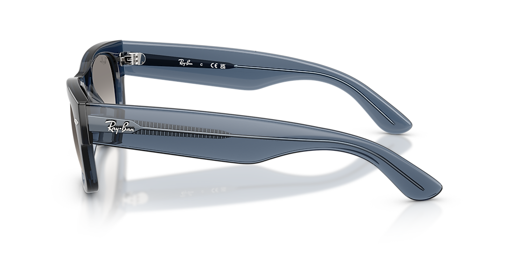 Ray-Ban Mega Wayfarer II M (52 - 21) with Grey lenses and Blue