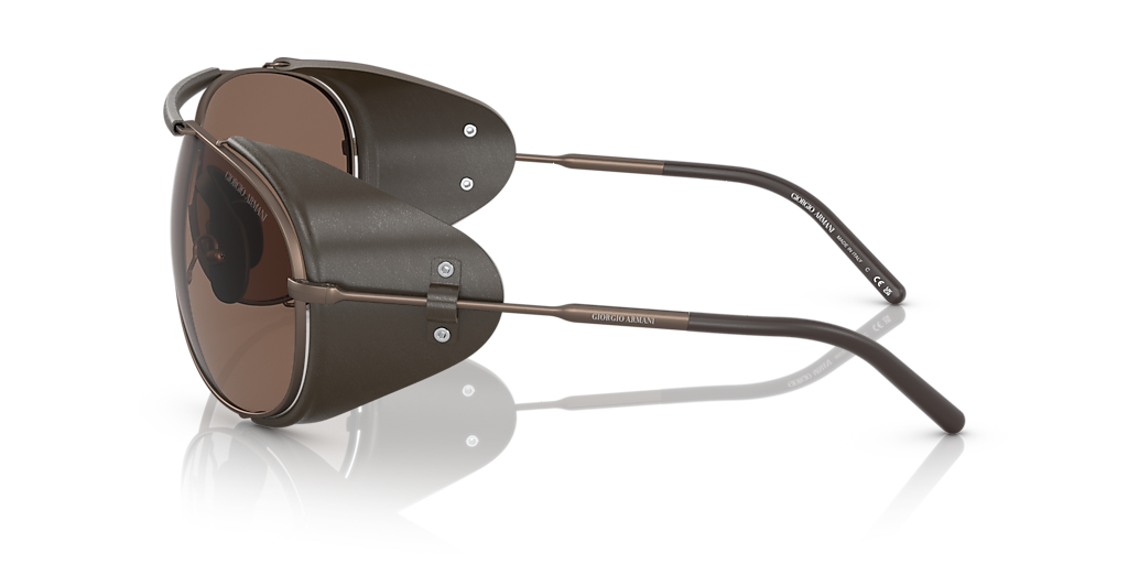 Giorgio Armani AR6139Q XXL (69 - 09) with Brown lenses and Brown