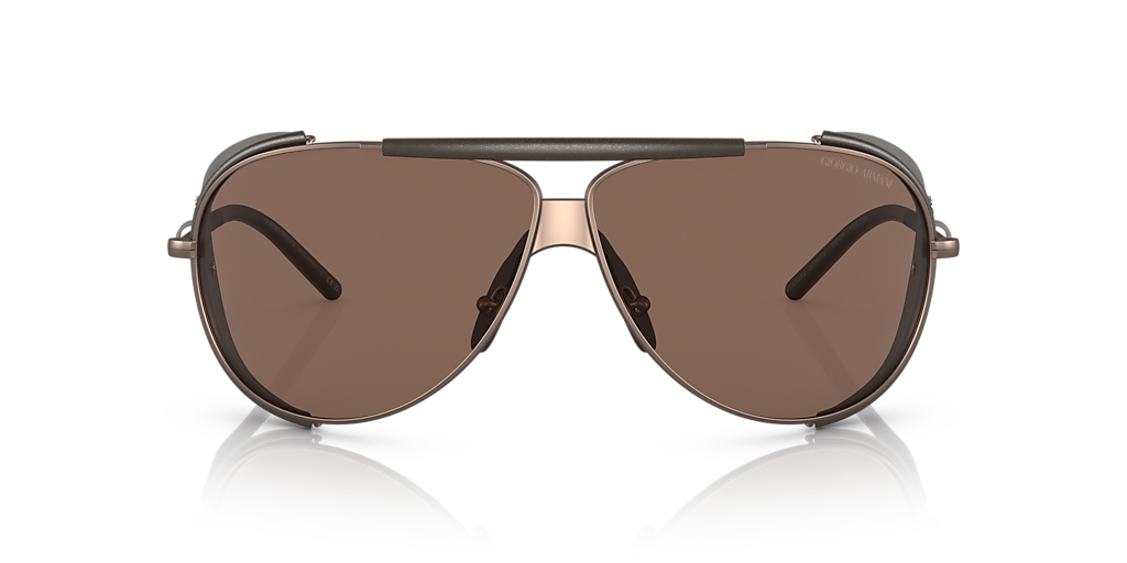 Giorgio Armani AR6139Q XXL (69 - 09) with Brown lenses and Brown