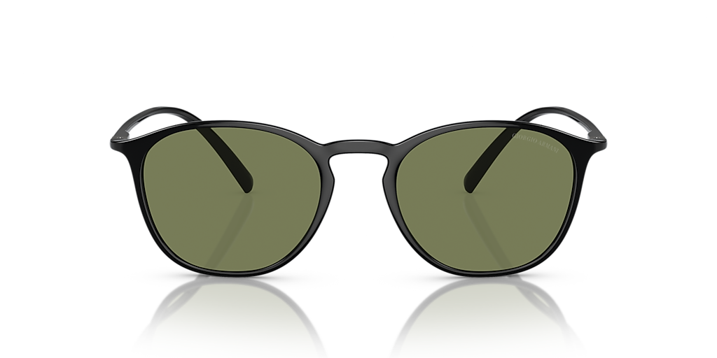Giorgio Armani AR8186U XL (52 - 20) with Green lenses and Black