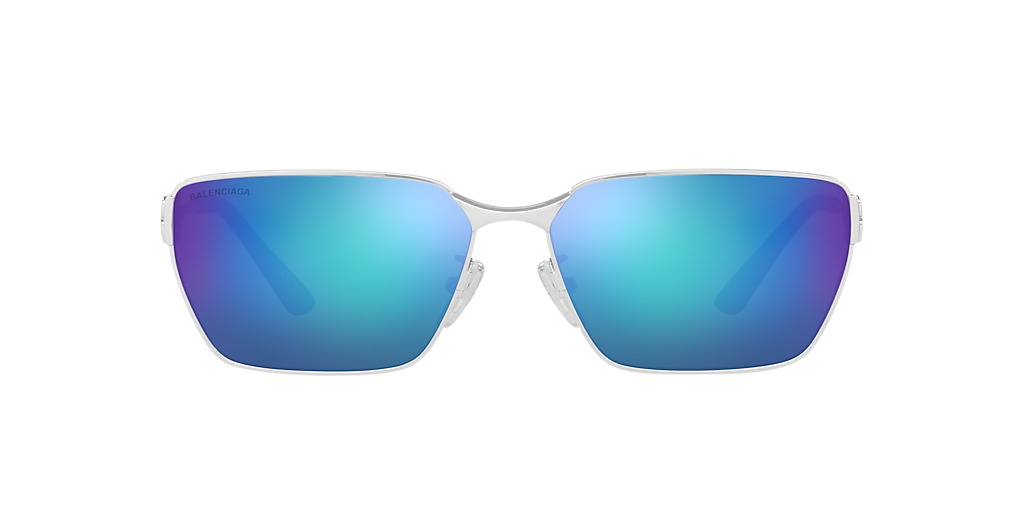 Balenciaga BB0374SK XXL (63 - 15) with Violet lenses and