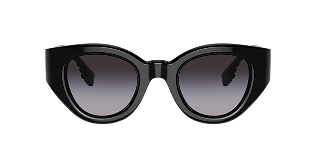 Burberry BE4390 Meadow 47 Light Brown & Ivory Sunglasses 