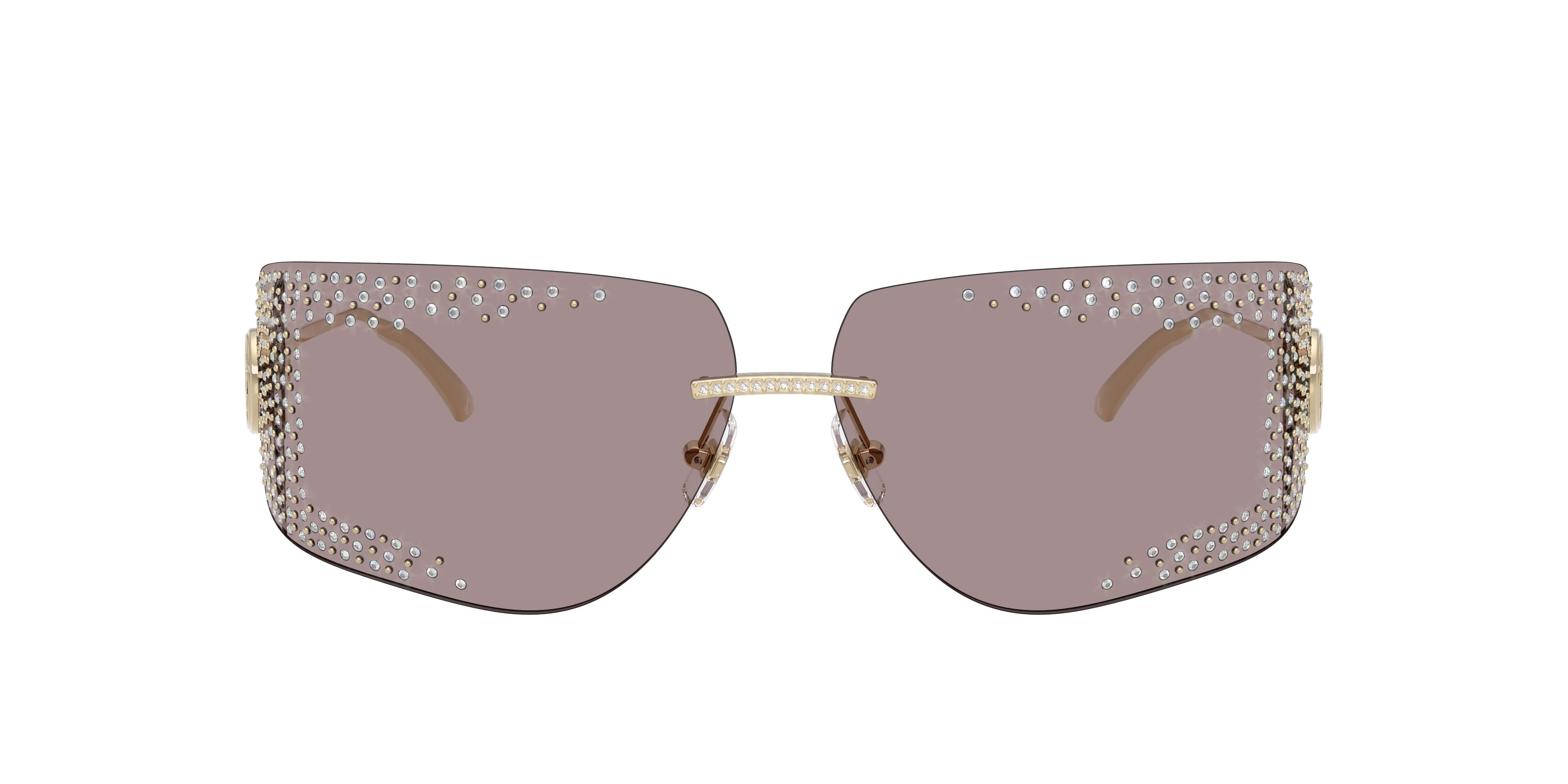 Jimmy Choo JC4009B XXL (78 - 12) with Violet lenses and Gold frame