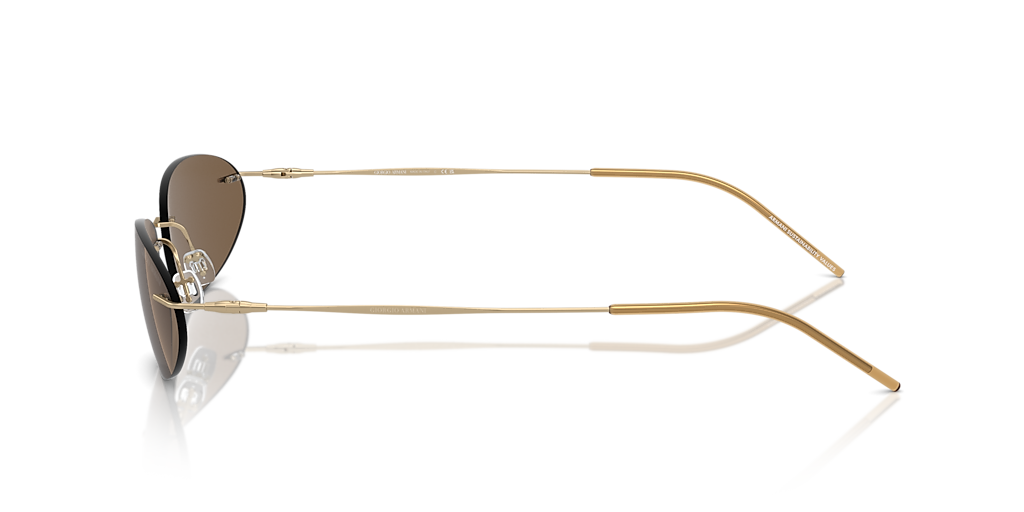 Giorgio Armani AR1508M L (58 - 19) with Brown lenses and Black