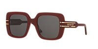 DIOR CD40171I Red - Women Luxury Sunglasses, Grey Lens