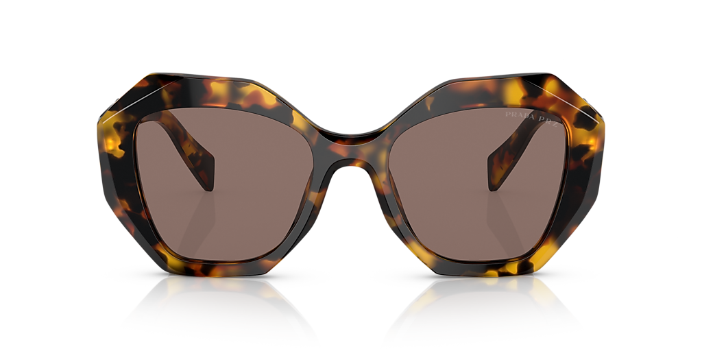 Prada PR 16WS M (53 - 20) with Brown lenses and Tortoise  display picture 3