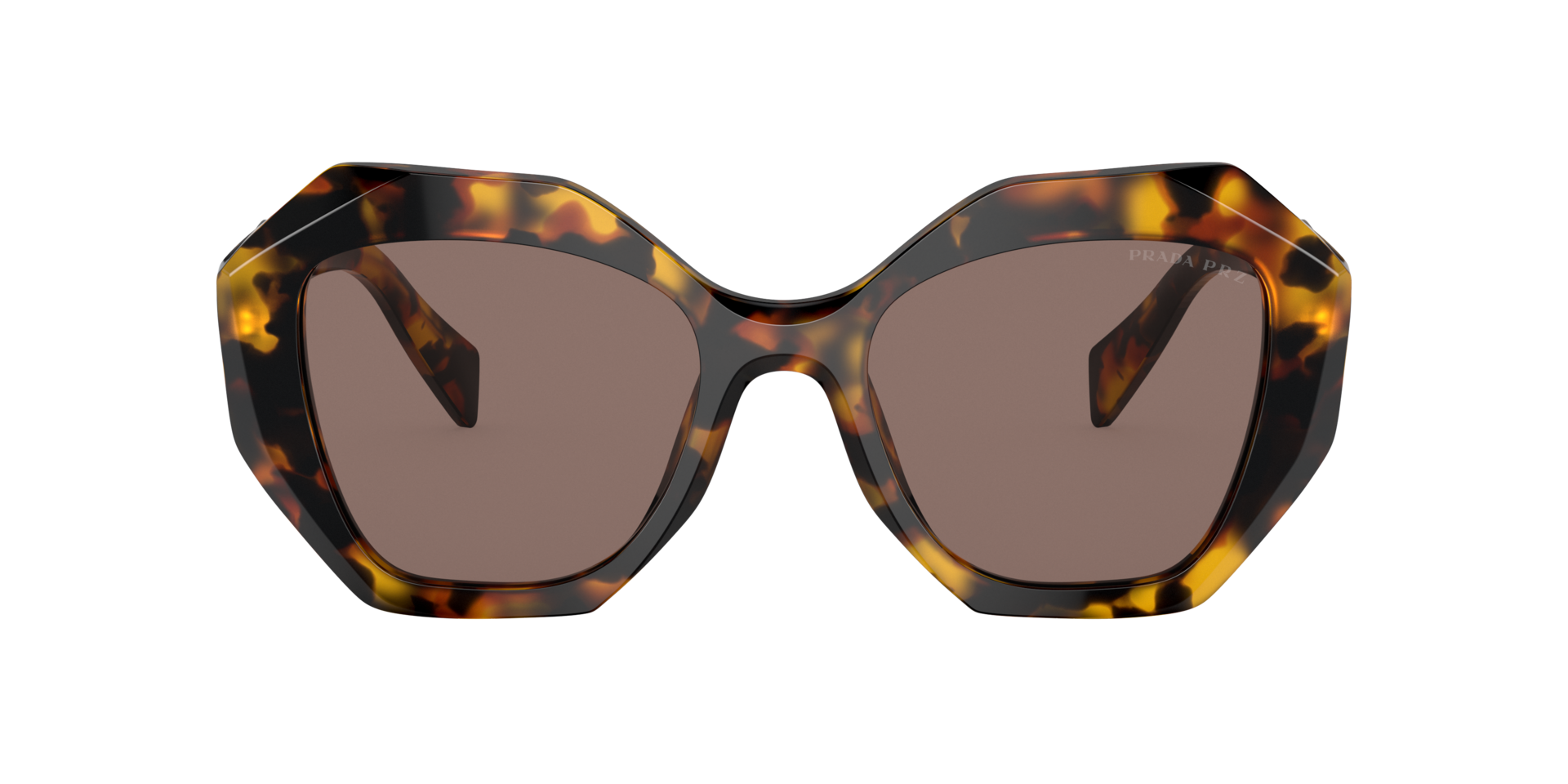 Prada PR 16WS M (53 - 20) with Brown lenses and Tortoise  display picture 3