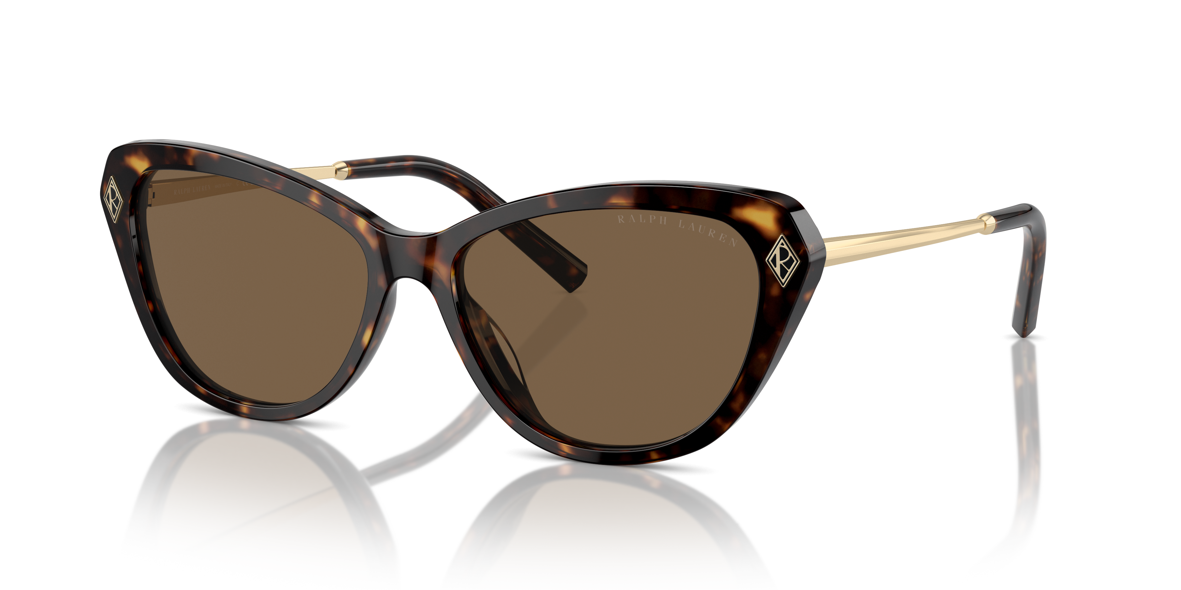 Ralph Lauren RL8224U THE ELLA XL (57 - 16) with Brown lenses