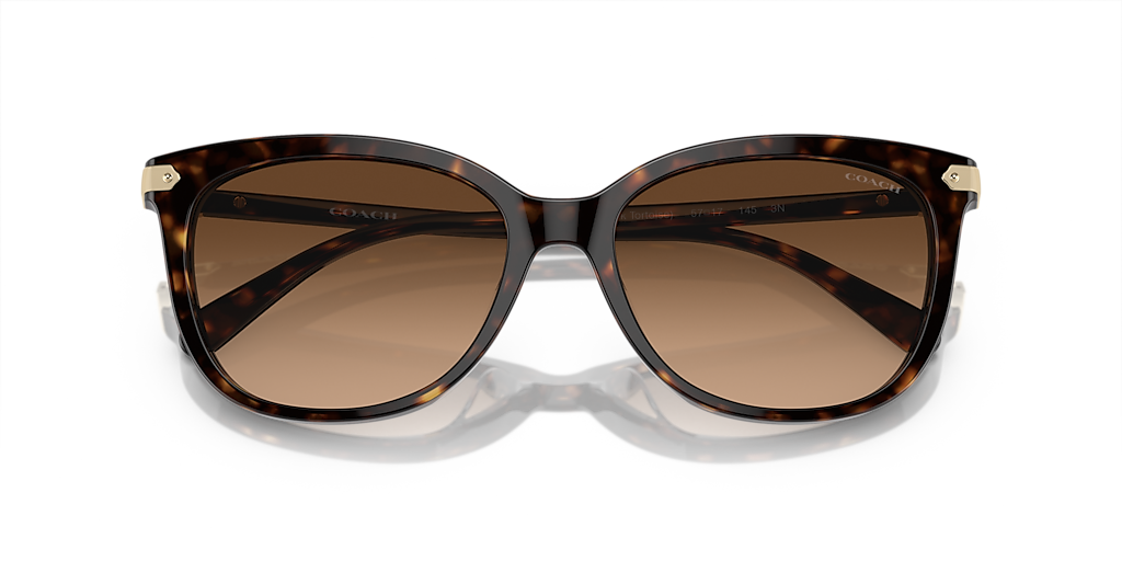 【送料,関税込】 COACH サングラス CL926 HC8378U Coach HC8378U CL926 XXL (57 - 17) with Brown lenses and