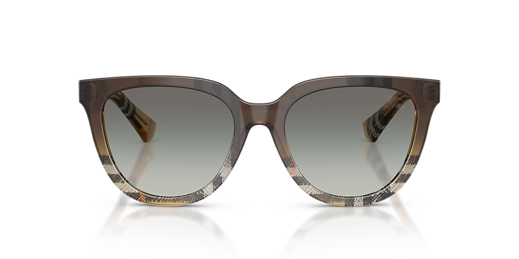 Burberry BE4469F L (53 - 18) with Grey lenses and Brown  display picture 2