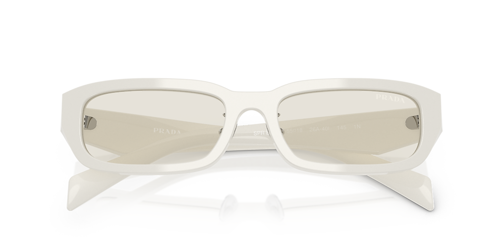 Prada PR B06SF M (55 - 18) with Grey lenses and Grey frame