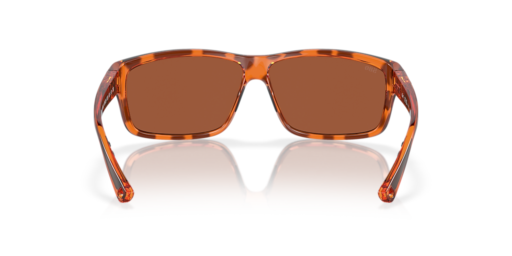 COSTA 6S9047 Cut Honey Tortoise - Unisex Sunglasses, Green Mirror Lens