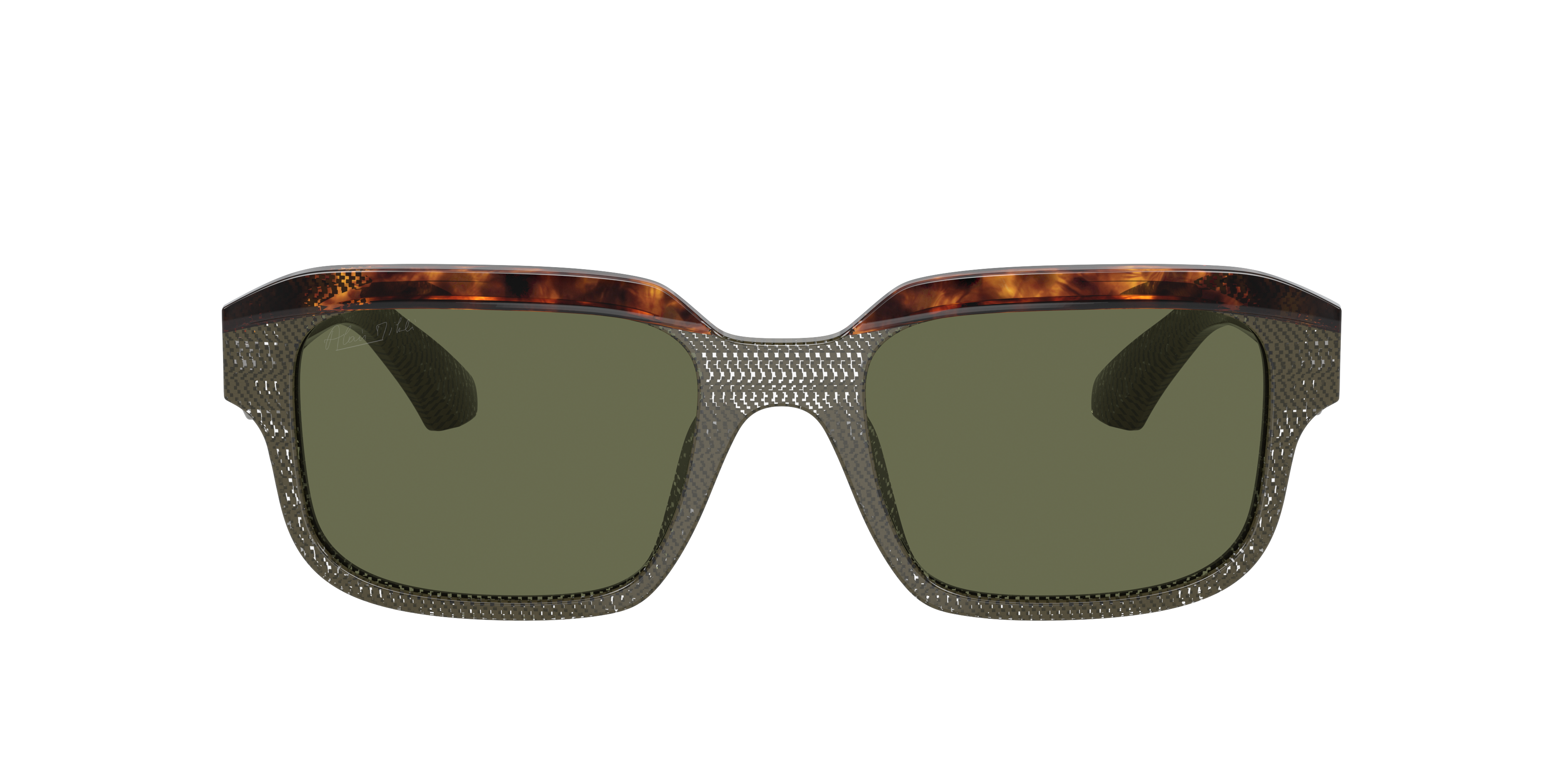 Alain Mikli Unisex Sunglass A05507 In Polarized Green