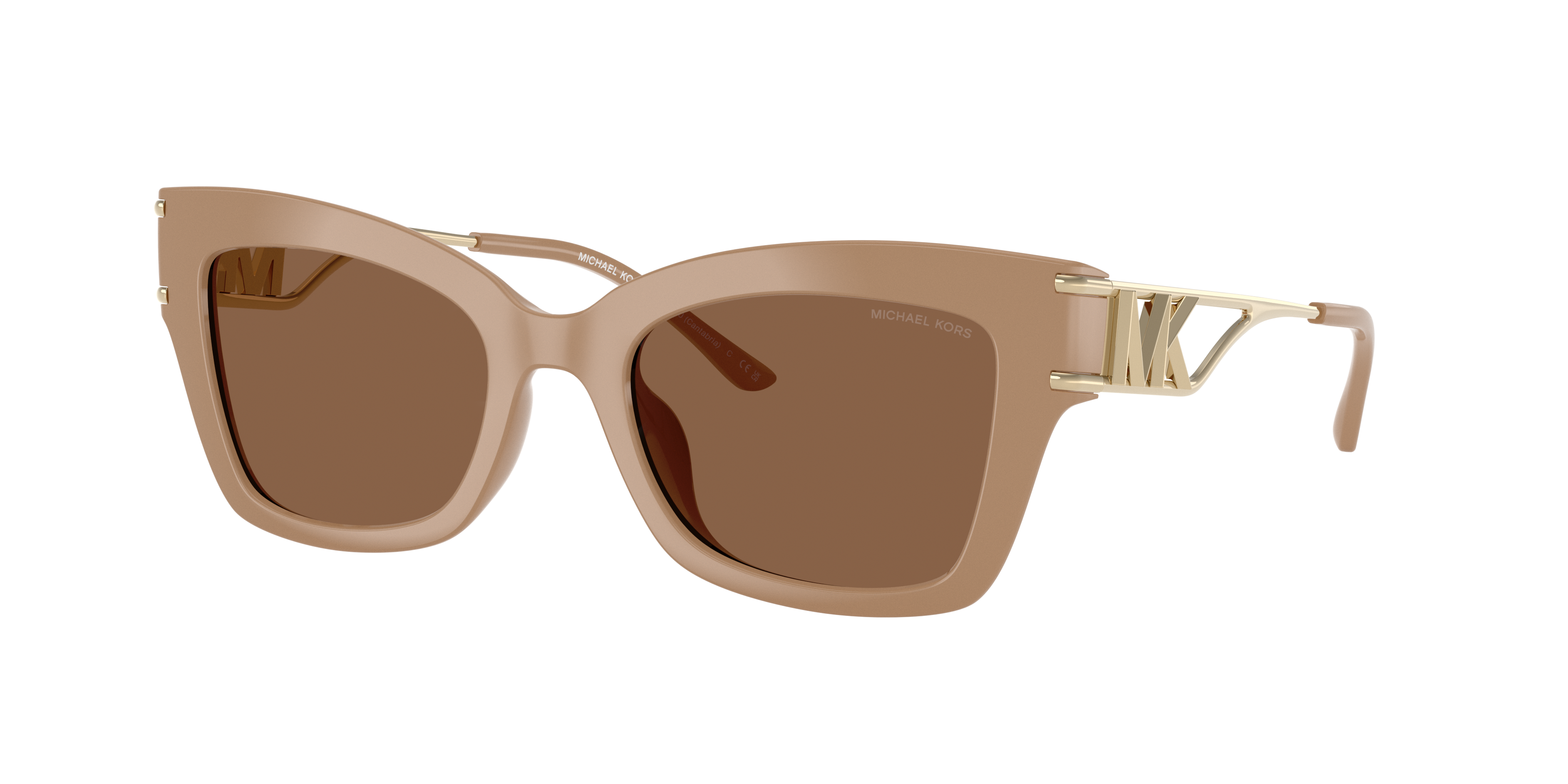 Michael Kors MK2237U Cantabria L (52 - 20) with Brown lenses and