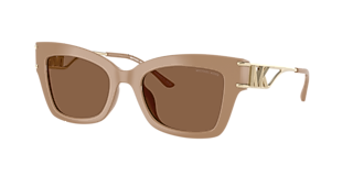 Michael Kors Blue Ridge XXL (58 - 18) with Green lenses and Gold