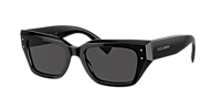 Occhiali Da Sole Dolce & Gabbana DG4462-F 502/73 Avana - Lenti Marroni Scuro, Vestibilità Asiatica