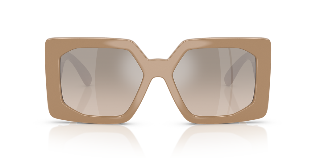 Versace VE4478U 549961 Sunglasses Beige Square Frame, Brown Gradient Lenses Amazon.com: Versace Sunglasses VE 4478 U 549961 Beige Brown  main image 2