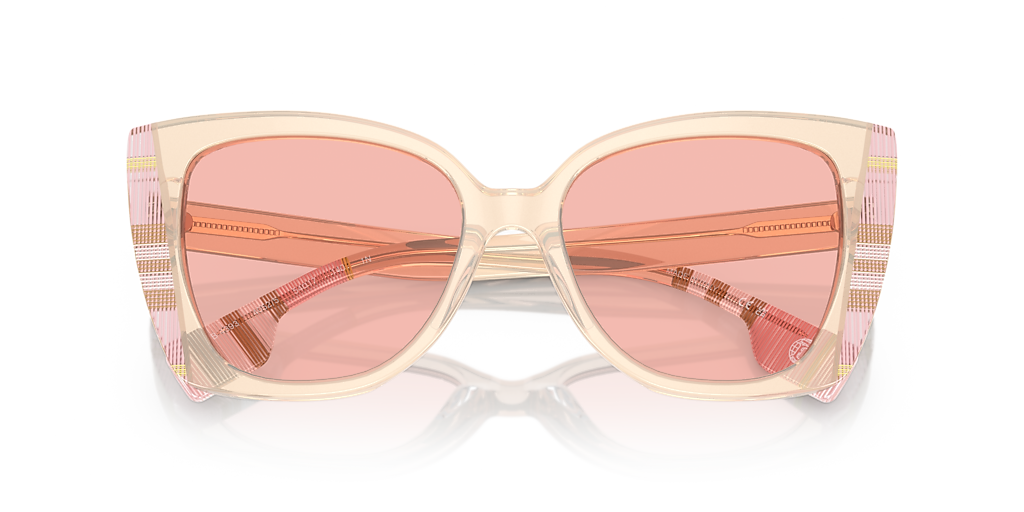 サングラス BURBERRY Woman Sunglasses Violet 0BE4424 411387 Burberry Squared Sunglasses 0 Be4424 411387 In 411387 Check