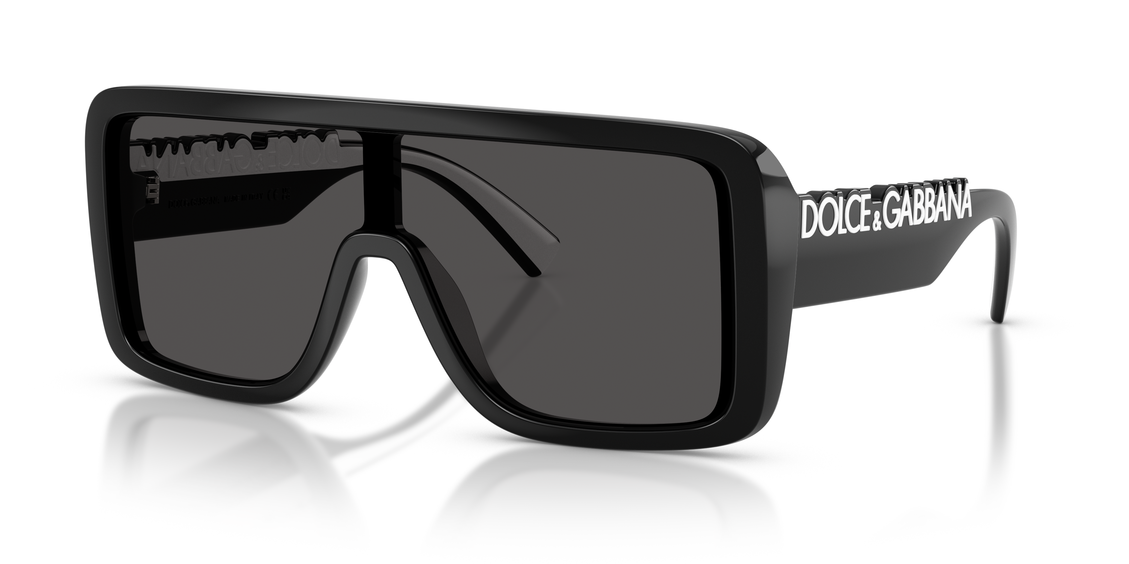 Dolce&Gabbana DG6204 L (0 - 134) with Grey lenses and Black frame