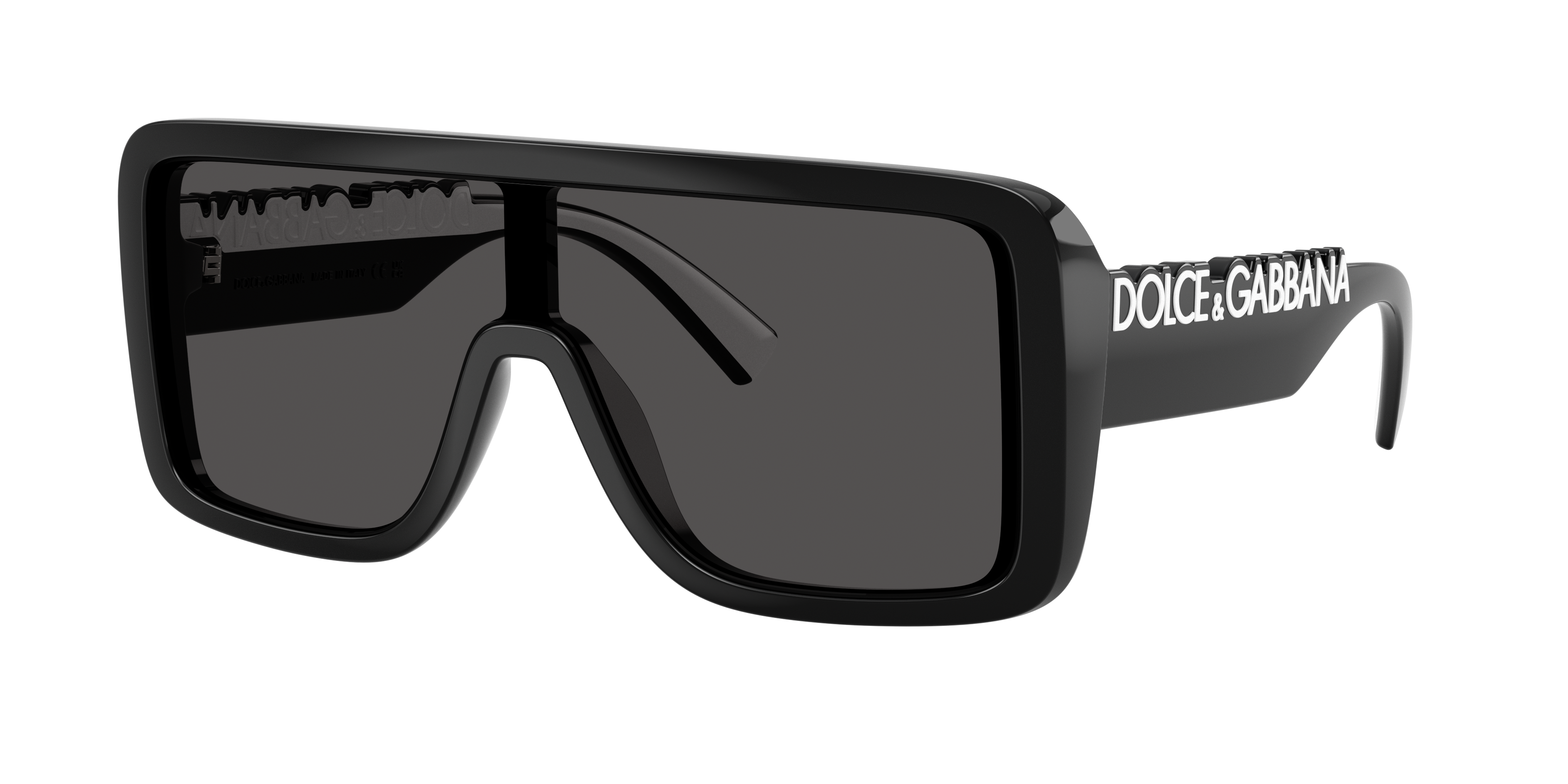 Dolce&Gabbana DG6204 L (0 - 134) with Grey lenses and Black frame