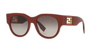 Fendi Fendiway XXS (54 - 16) with Brown lenses and Tortoise