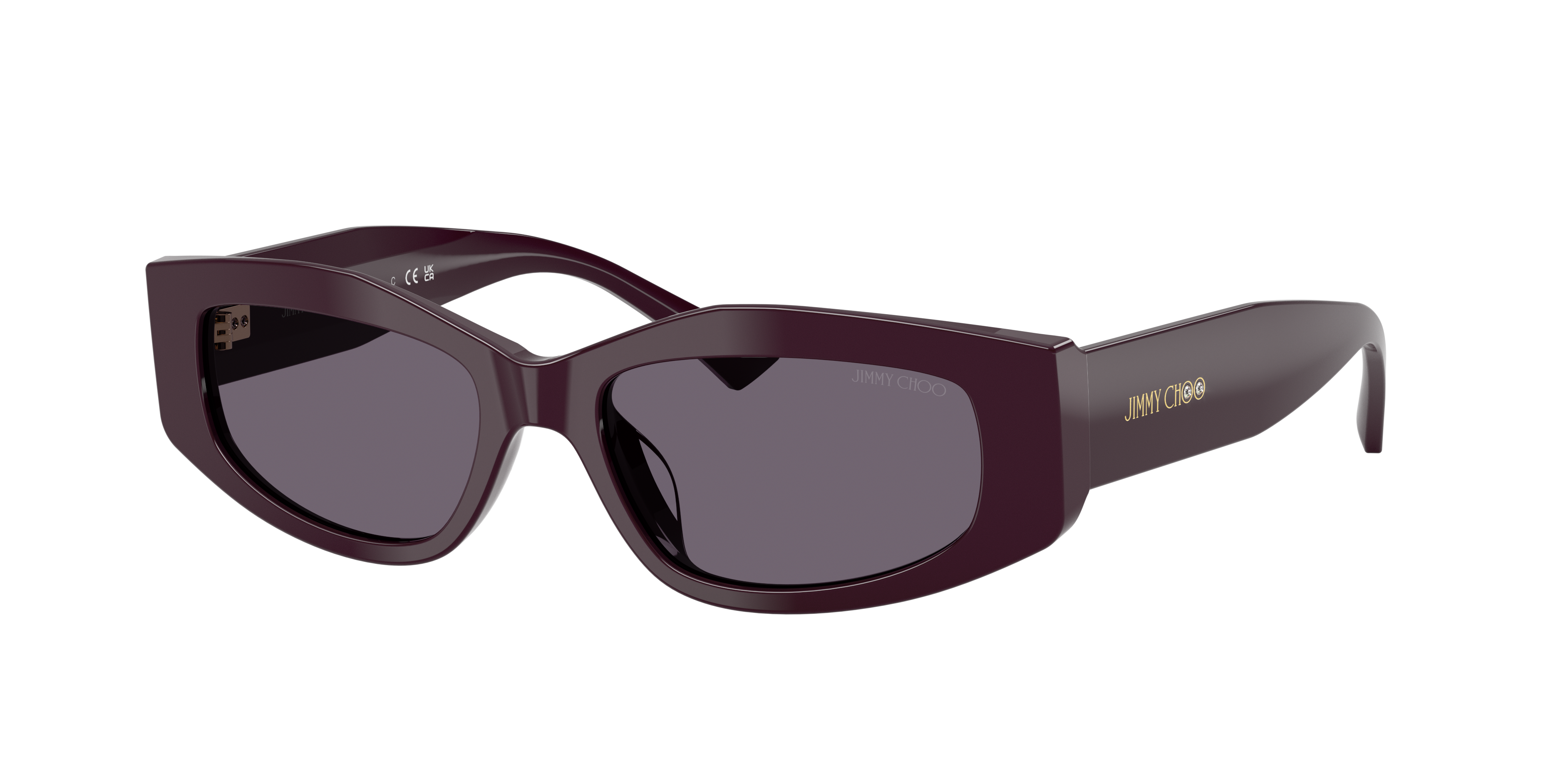 Jimmy Choo Woman Sunglass JC5046BU -  Frame color: Prune, Lens color: Violet