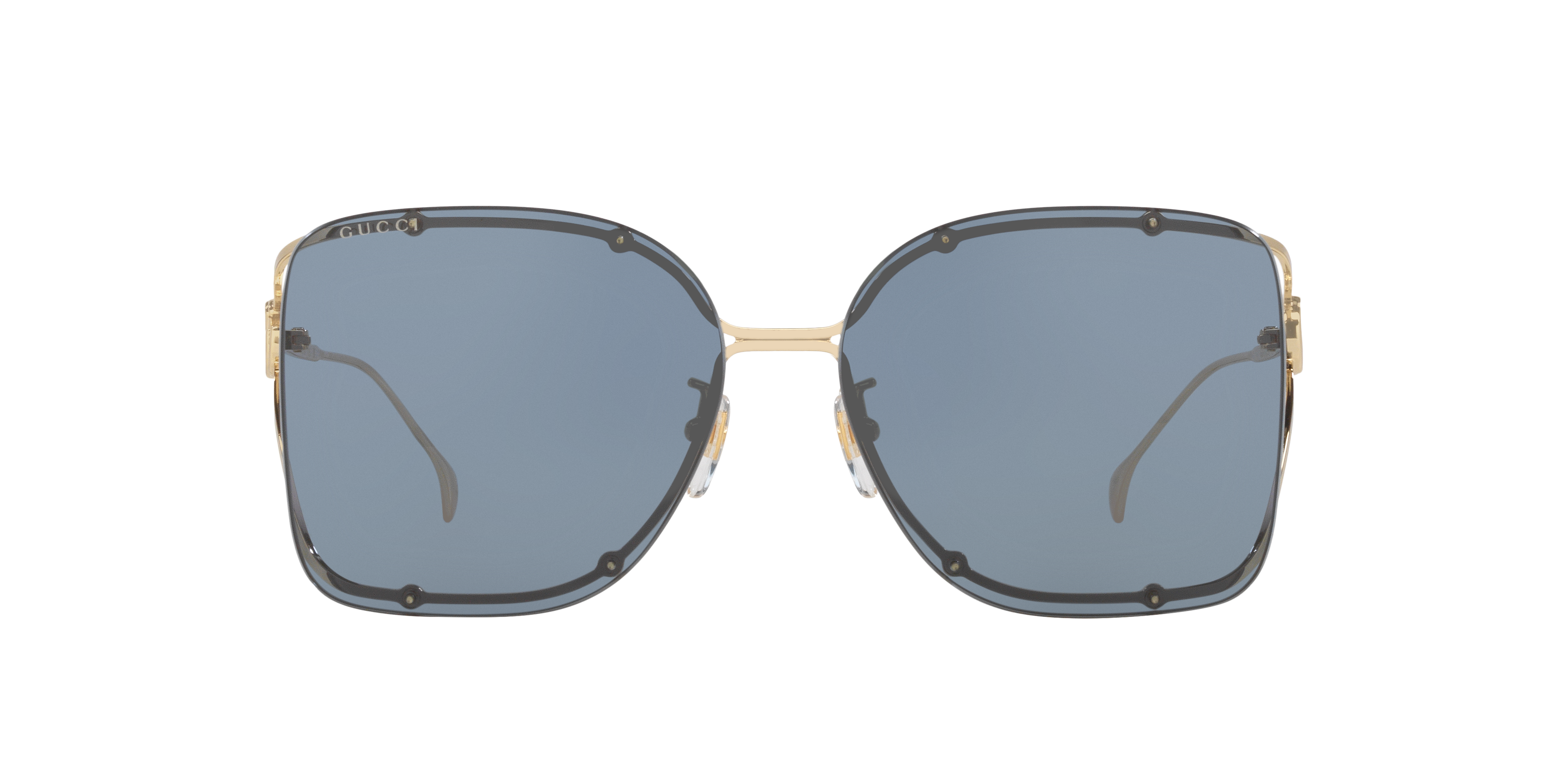 Gucci GG1713SA XL (60 - 15) with Grey lenses and Gold frame