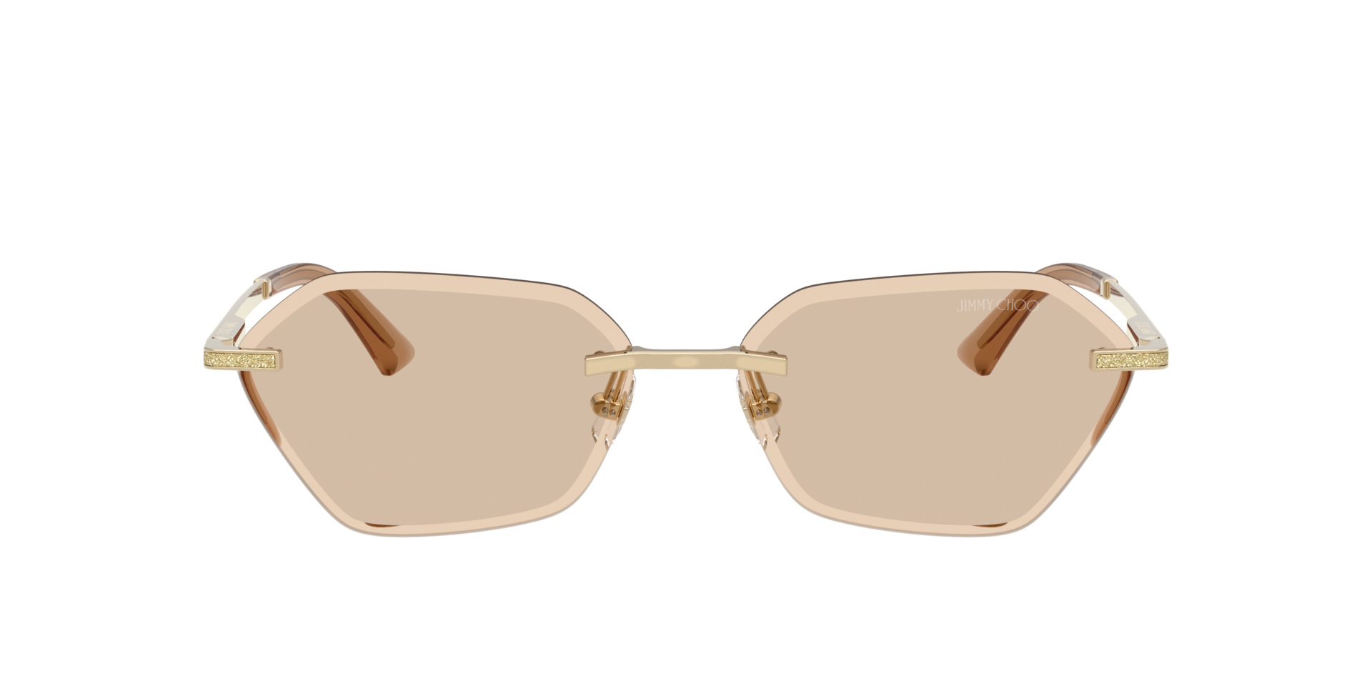 Jimmy Choo JC4022J L (58 - 15) with Brown lenses and Gold  display picture 1