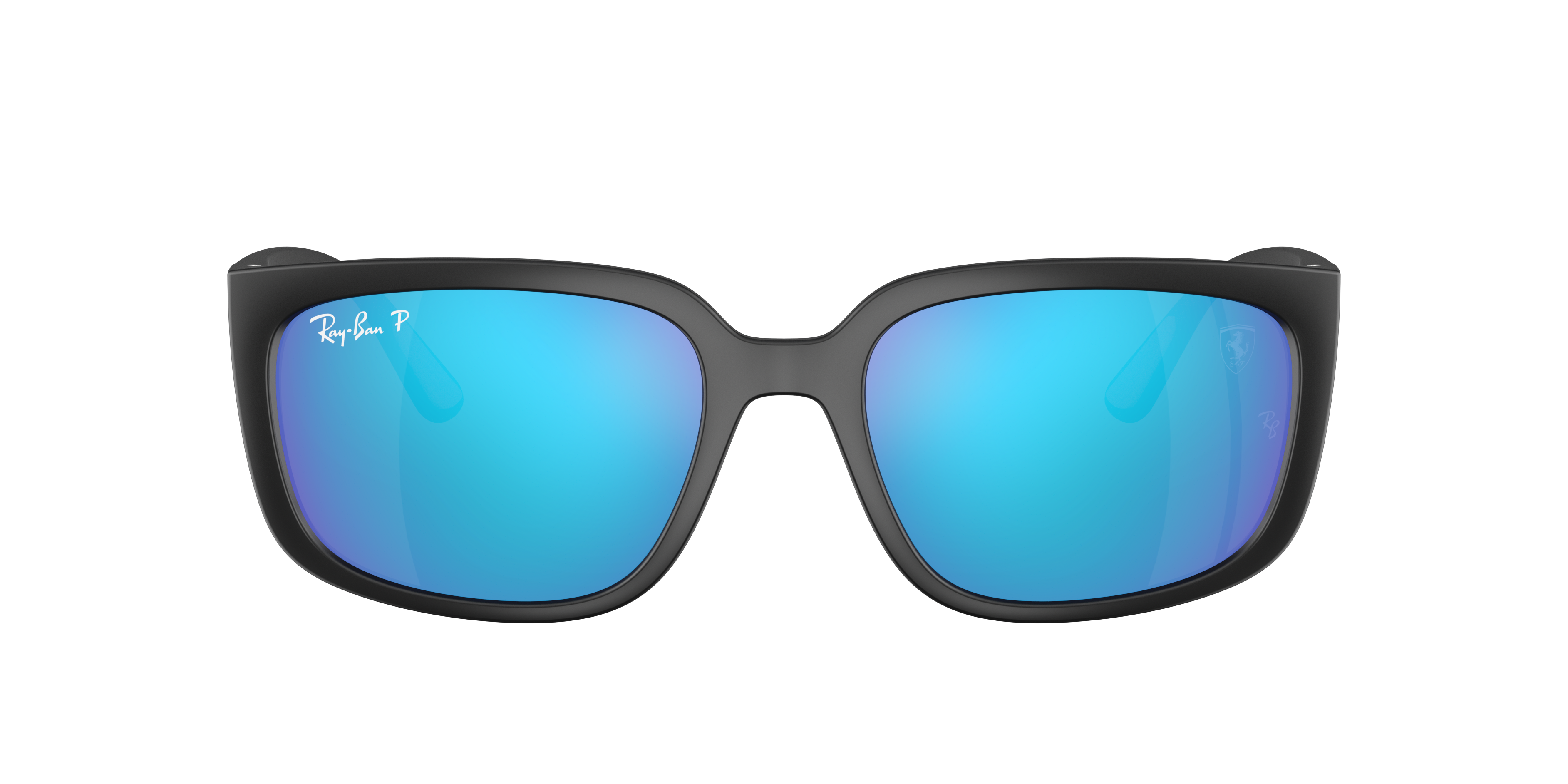 Ray Ban Ray In Green Mirror Blue Polar