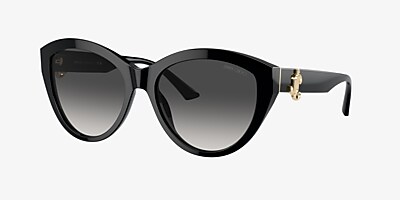 Jimmy Choo JC5007 55 Gradient Grey & Black Sunglasses | Sunglass 