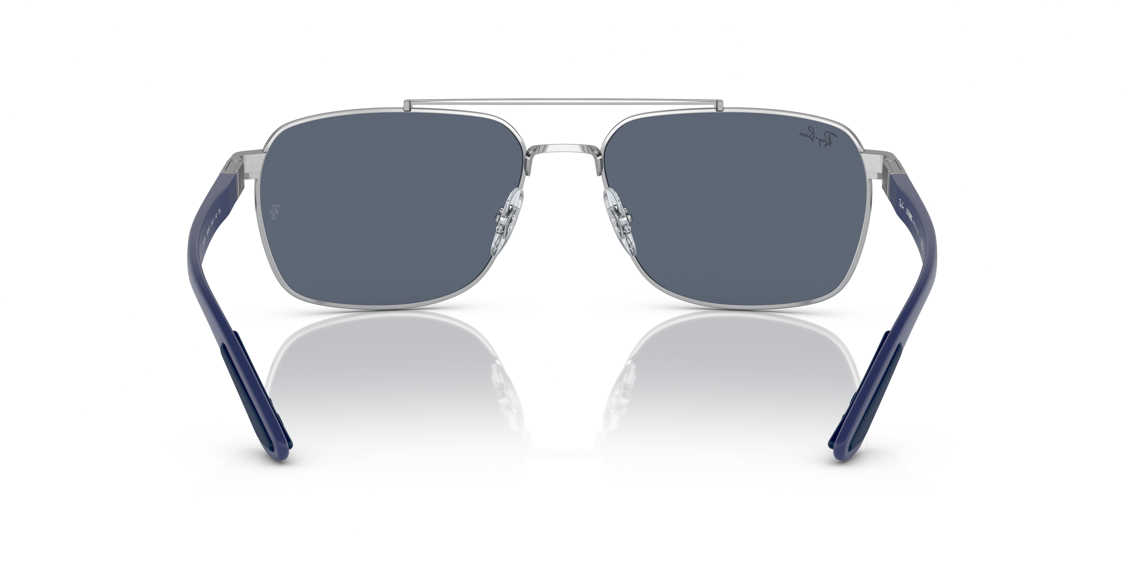 Ray-Ban RB3701 XXL (59 - 17) with Grey lenses and Silver frame