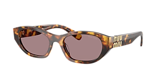 Miu Miu MU A04S L (54 - 20) with Brown lenses and Tortoise frame