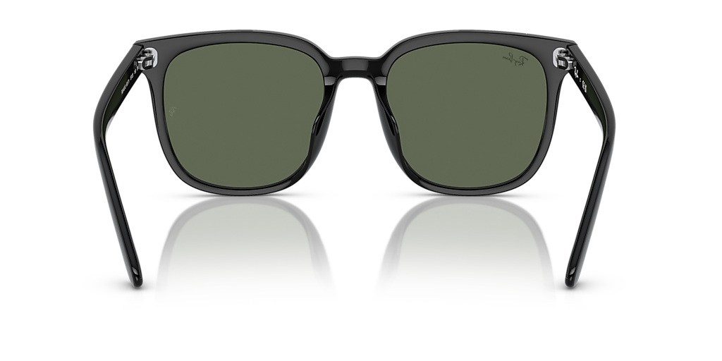 Ray-Ban RB4401D XXL (57 - 20) with Green lenses and Black frame