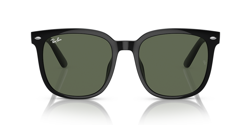 Ray-Ban RB4401D XL (55 - 20) with Green lenses and Black frame